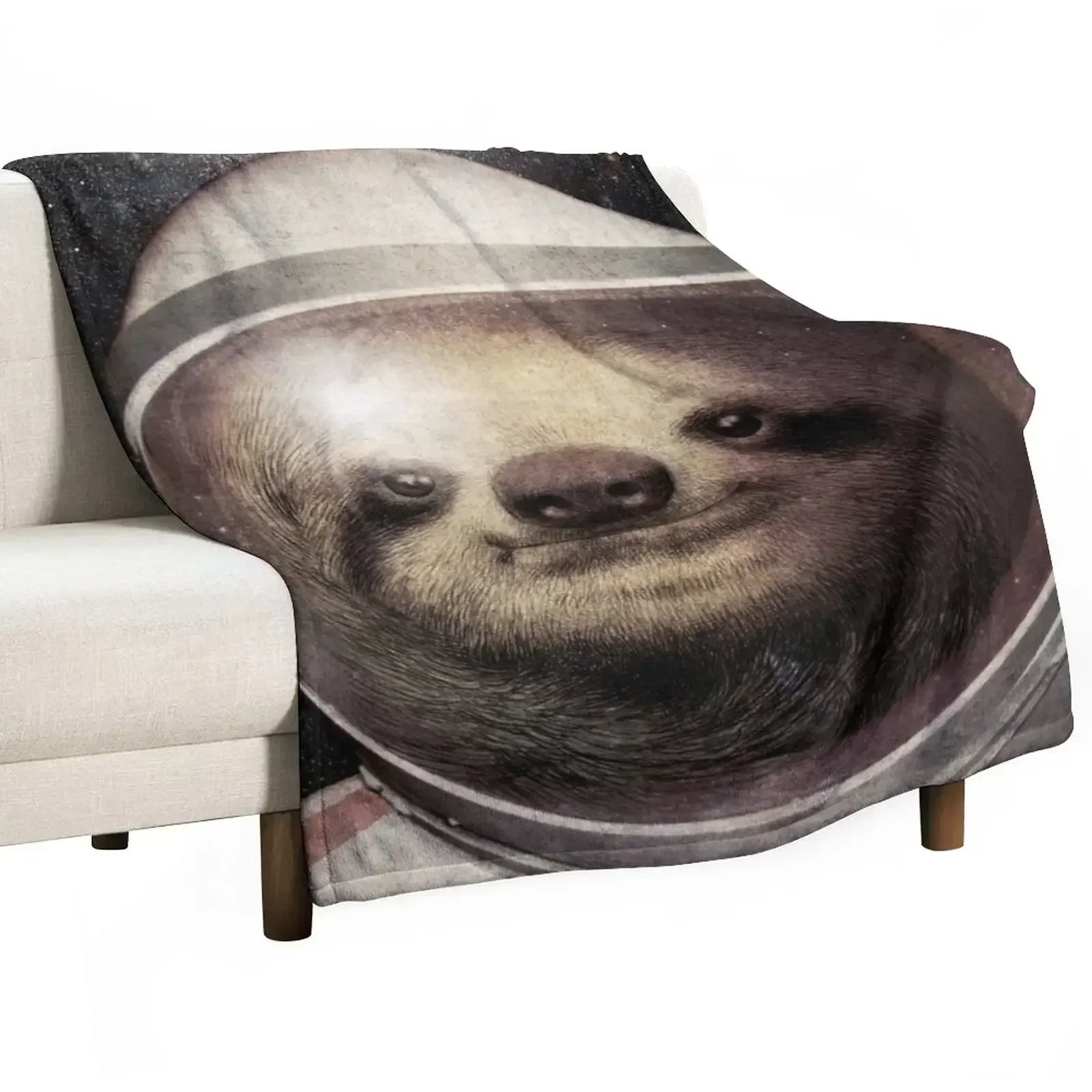 

Space Sloth Throw Blanket Beautifuls Designers heavy to sleep Plush Blankets