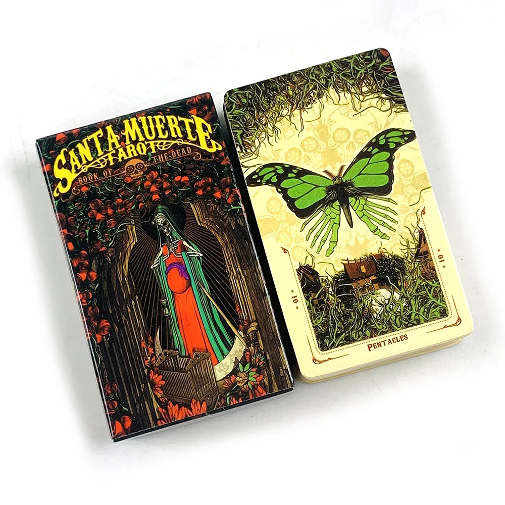 Party Games Mystery - Nieuwe Santa Muerte Tarotkaarten 78 Tarotkaarten