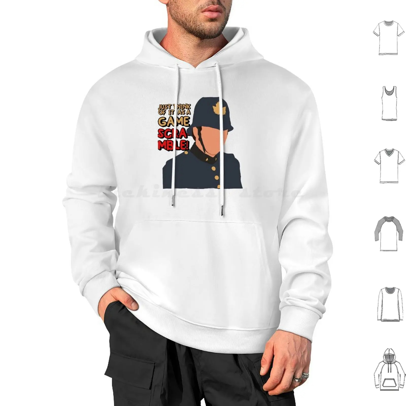 The Birthday Boy George Crabtree Murdoch Mysteries Vintage Style Art Hoodie cotton Long Sleeve Murdoch Mysteries Murdoch