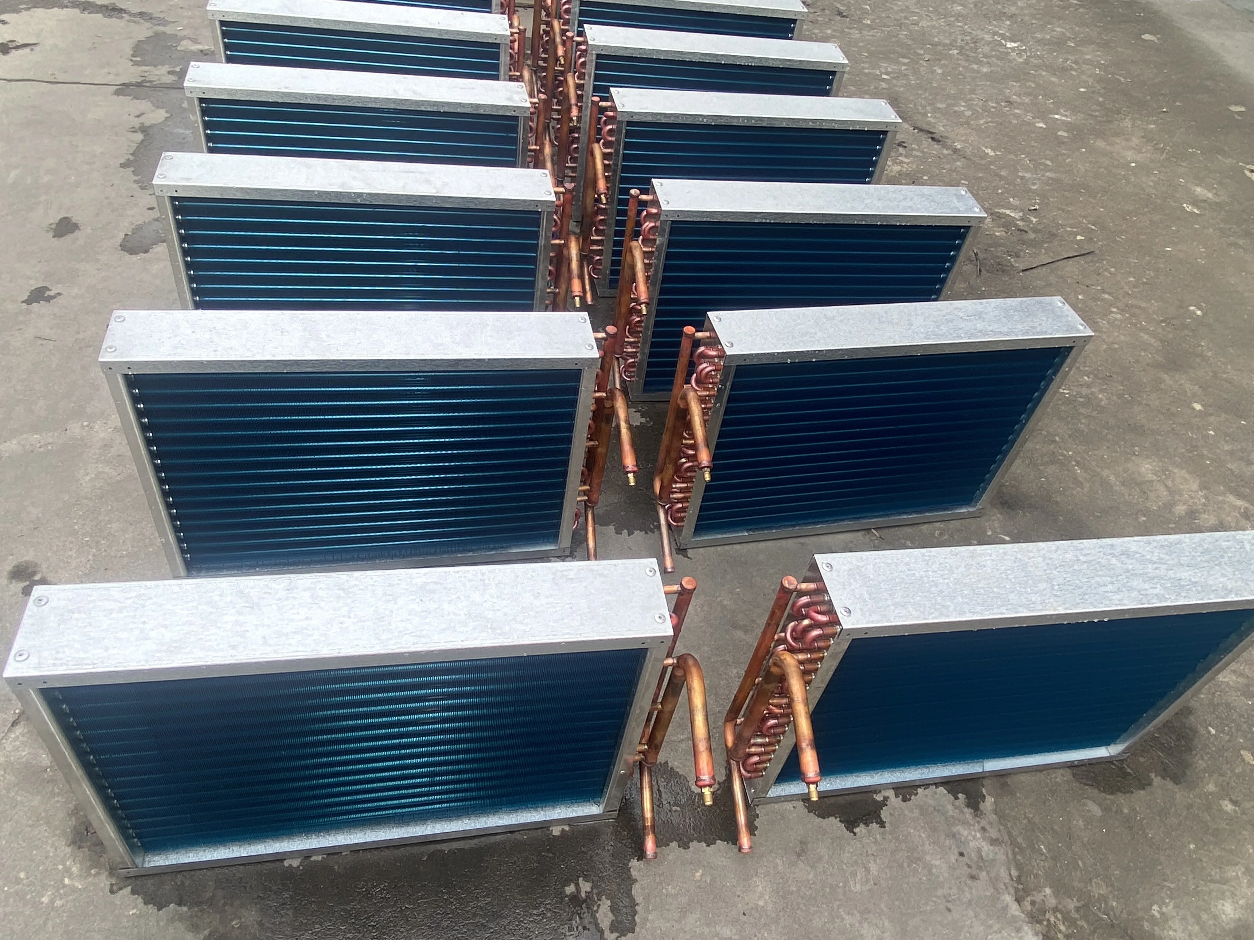 High Efficiency  Refrigeration Equipment Finned Tube Cooling Coils SURFace Cooler for HVAC Systems