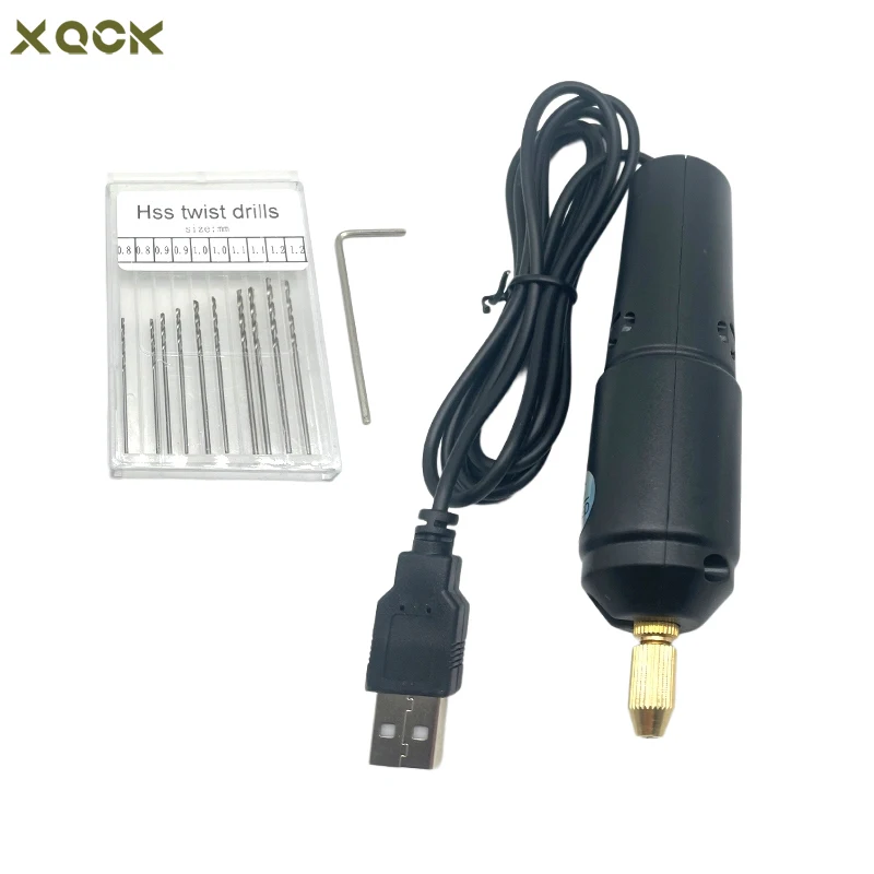 

USB Mini Electric Drill for Jewellery Epoxy Resin Wood Craft DIY Multi-Function Portable Handheld Engraving Pen Jewelry Tools
