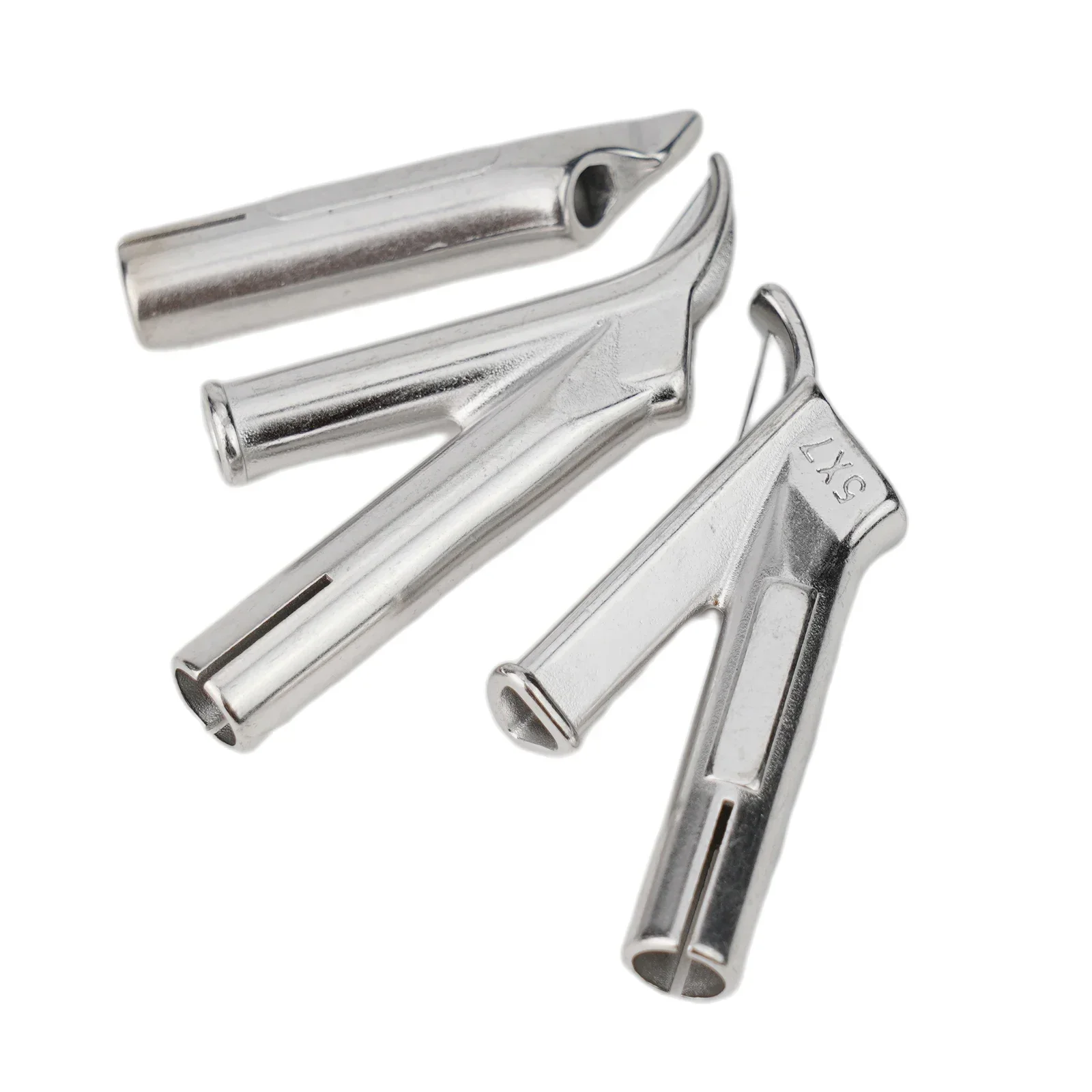 

4Pcs/Set Speed Welding Nozzles For Vinyl PVC Plastic Hot Air Blower Triangle Speed Nozzle 5mm Round Welding Head Alloy Y Type