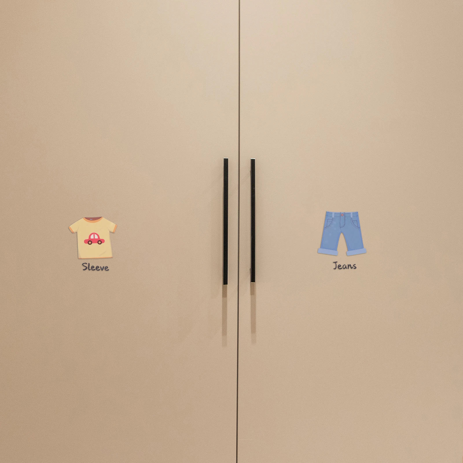 

1Set Clothing Labels for Kids Wardrobe Classification Stickers Boys Clothes Organization Closet Labels Nursery Room Decor