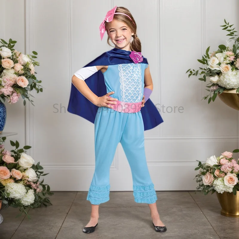 

Girls Anime Cartoon Story Little Shepherdess Cosplay Outfit Children Fancy-dress Holiday Carnival Party Costume
