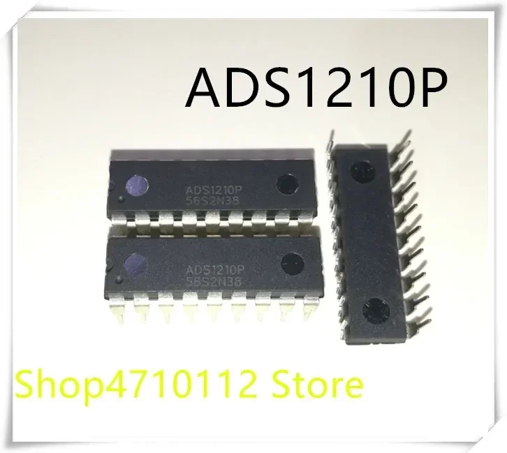 

НОВЫЕ 5 ШТ./ПАРТИЯ ADS1210P ADS1210 DIP-18 IC