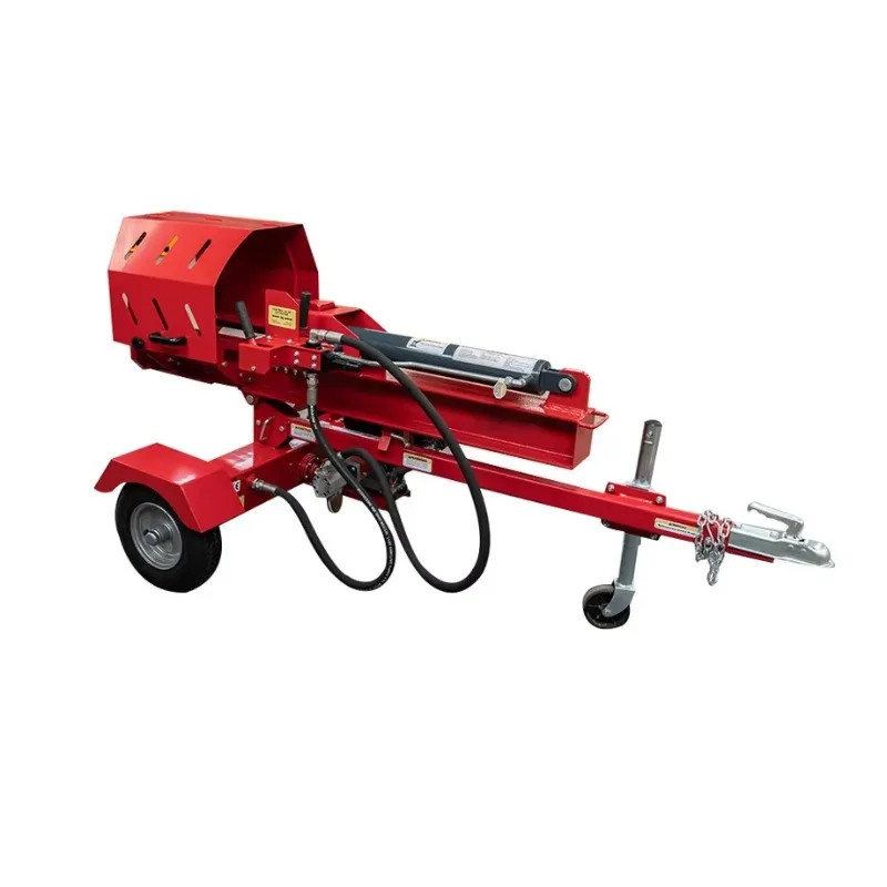 Large Wood Splitter Hydraulic Wood Splitter 18T Agricultural Wheel Garden Wood Processing