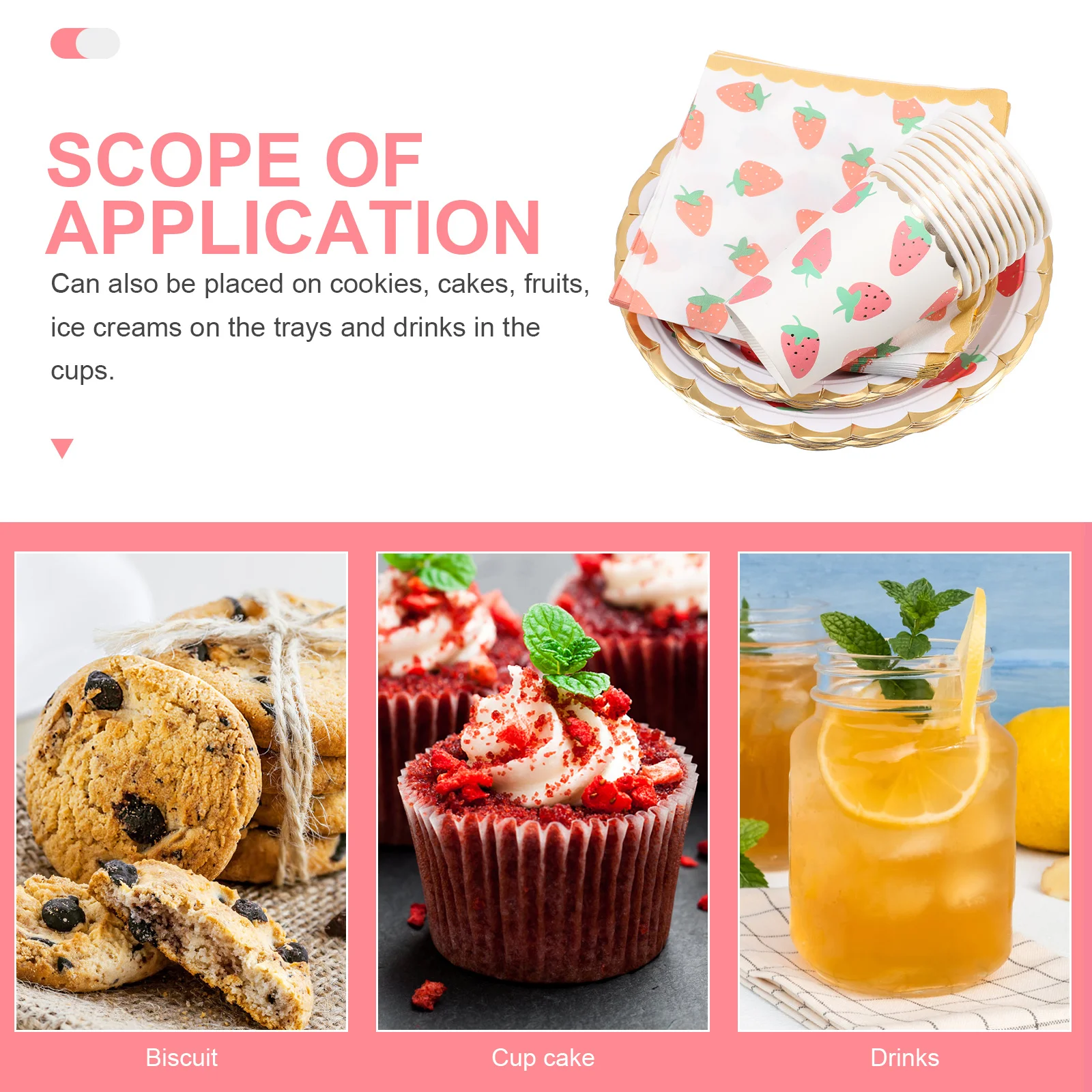 

1Set Eco-Friendly Disposable Birthday Party Paper Tableware Set Plates Cups Tissue for Party Supplies Paper Plates