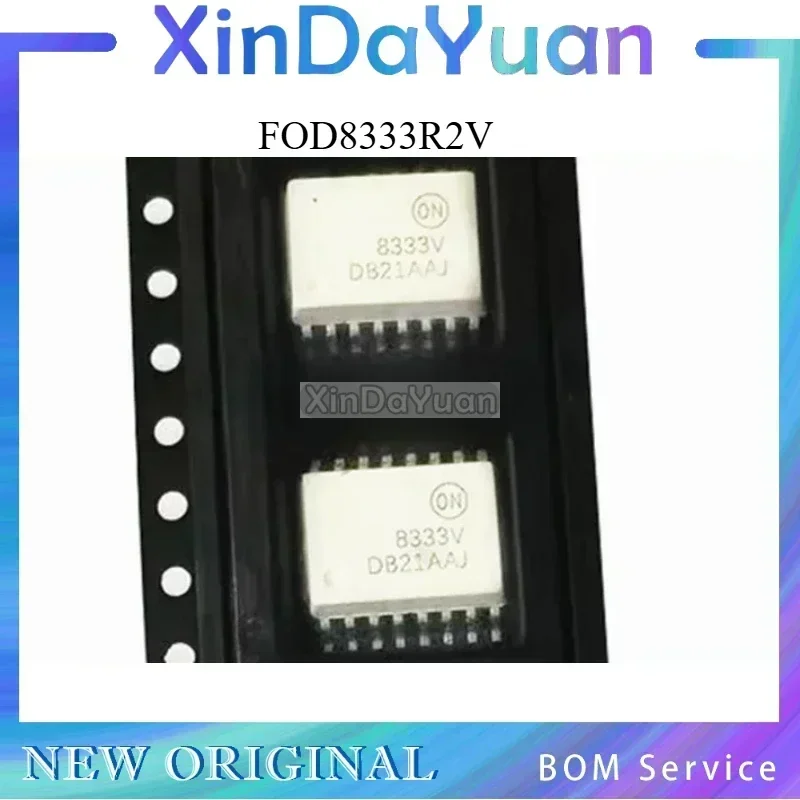 

5 pcs FOD8333R2V 8333V SOP-16 IGBT Logic Output Photocoupler