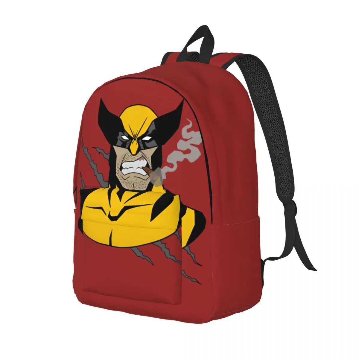 Wolverine_4 Book Pack Deadpool And Wolverine For Boy Girl Fashion Outdoor Birthday Gift Multi Compartment Children's Bags