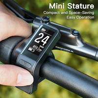 BAFANG Ebike LCD Display SW102 for Mid Drive Motor 5PIN Female UART Protocol Mid Motor Conversion Parts E-bike Accessories