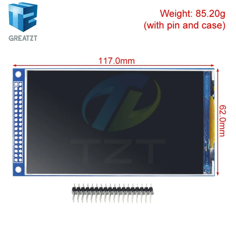 1/3PCS 4.45 Inch TFT LCD Display Module GREATZT ST7701 Driver 480*854 Resolution RGB Interface Color Screen For Arduino