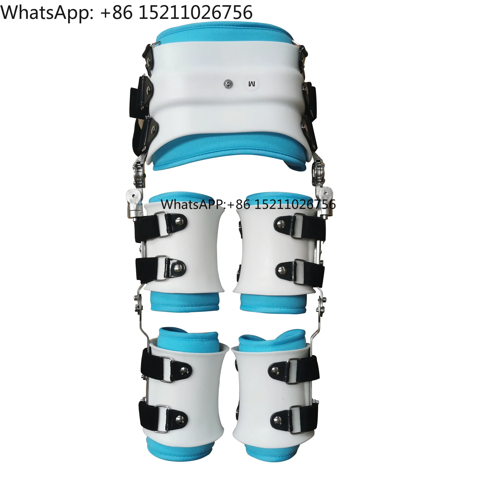 - Hip Knee Ankle Foot Leg Protector Brace for Children Orthosis PE Stainless Steel Hook Loop Closure for Hip Dysplasia