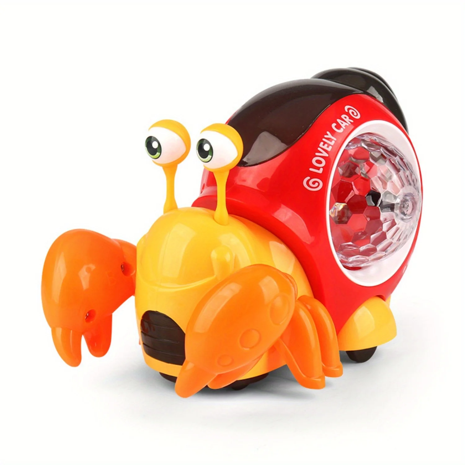 Electric Hermit Crab Universal Driving Lighting Music Novelty Toys Educational Early Education copy