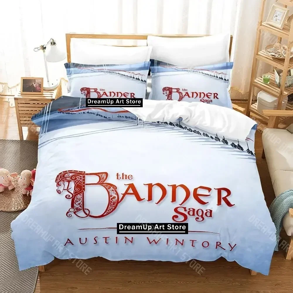 2026 3D Print The Banner Saga Bedding Set Single Twin Full Queen King Size Bed Set Adult Kid Bedroom Duvetcover Sets Anime
