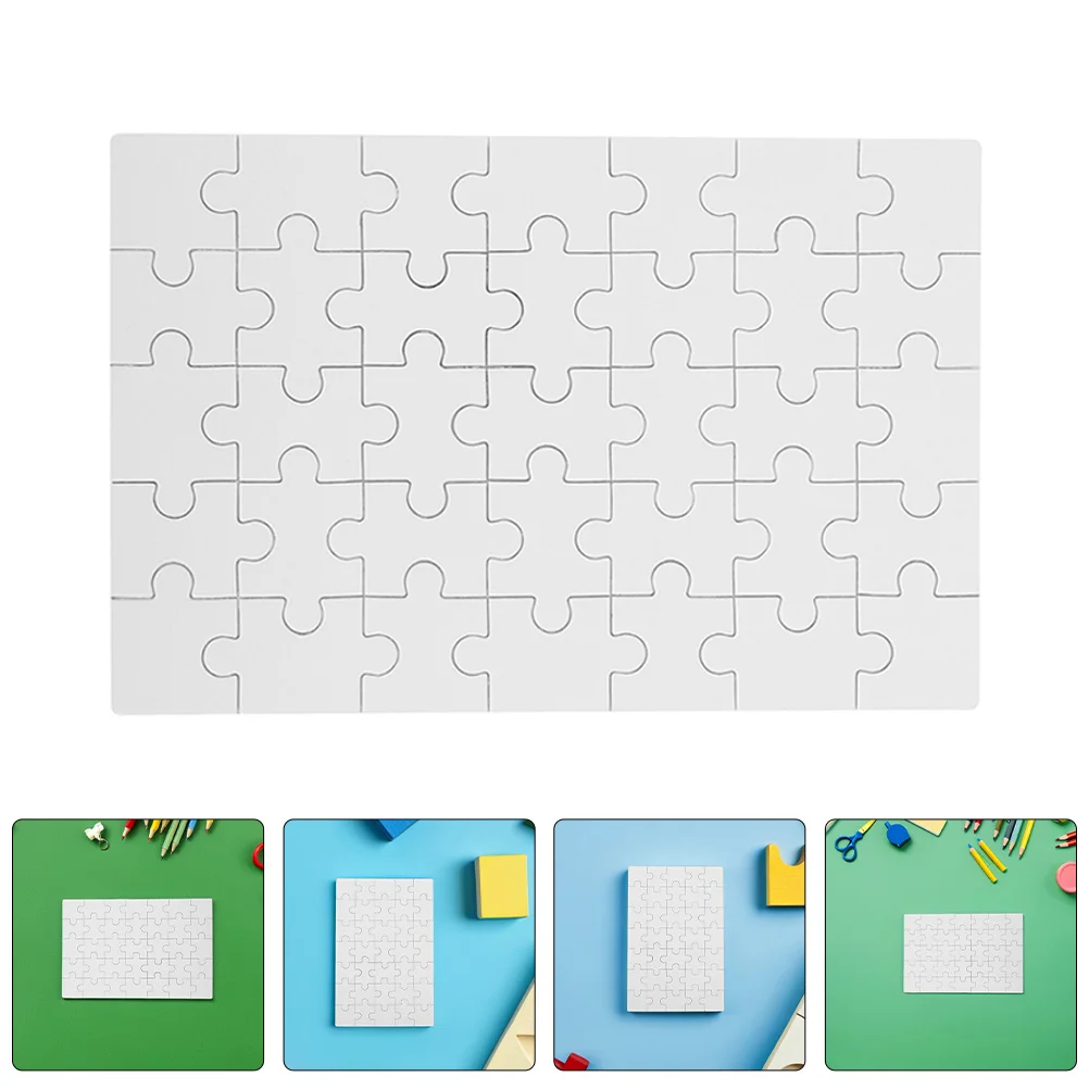 

12 шт., пустые кусочки сублимационной головоломки, деревянный набор головоломок для рукоделия, семейной школы, образовательной деятельности, сублимационная передача