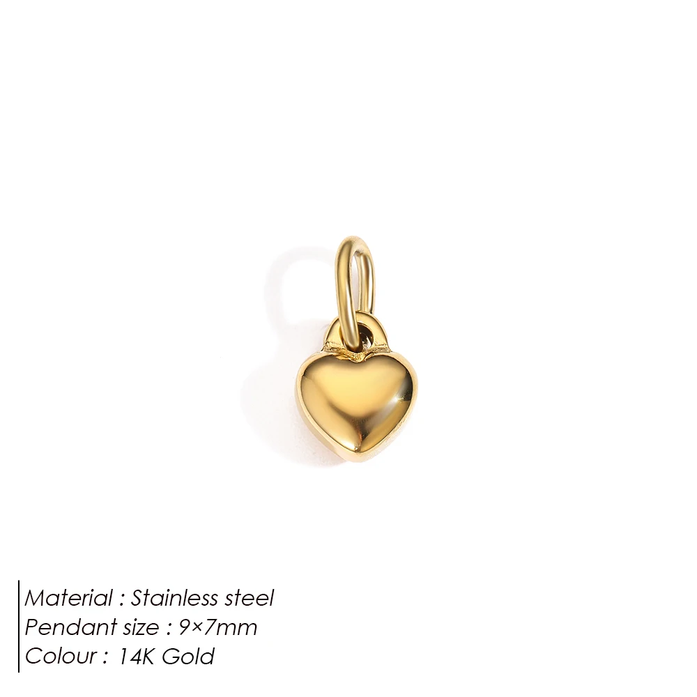 Bohemian Heart Charm for DIY Jewellery Making