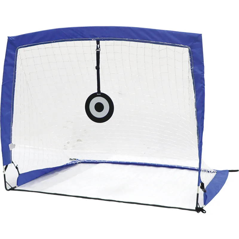

Iron pipe football door folding football door frame net, household outdoor portable