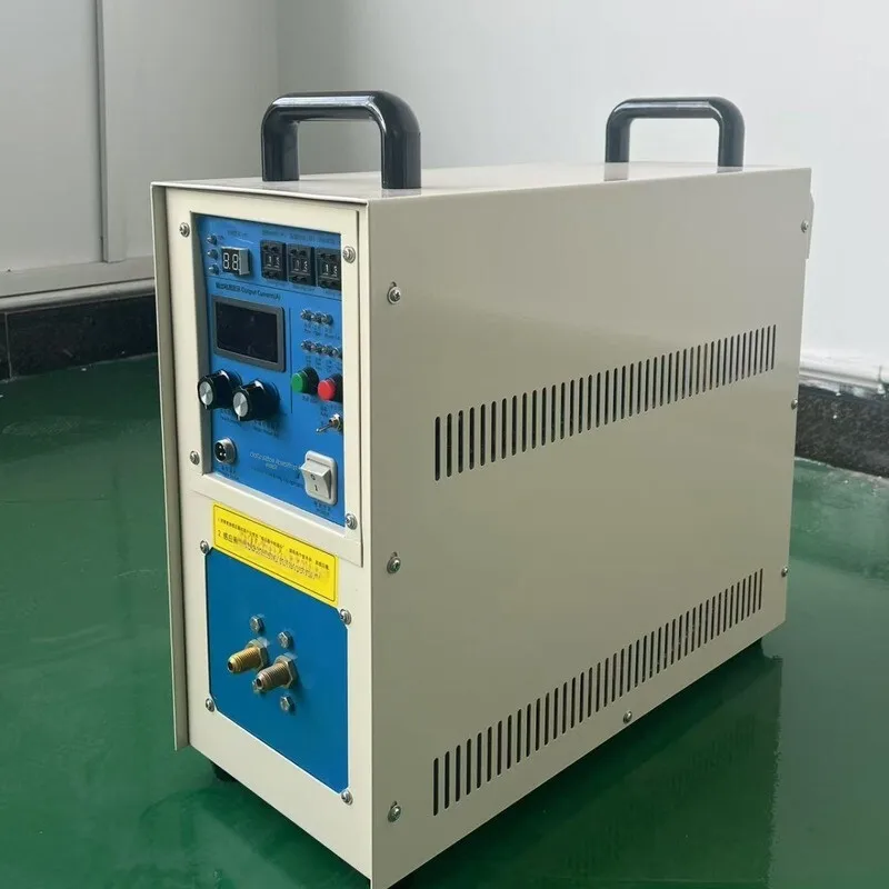 Multifunzionale 40Kw Macchina Ad Alta Frequenza Hardware Fusione Tempra Cocontaggio Saldatura Forgiatura di Metallo Macchine di Riscaldamento