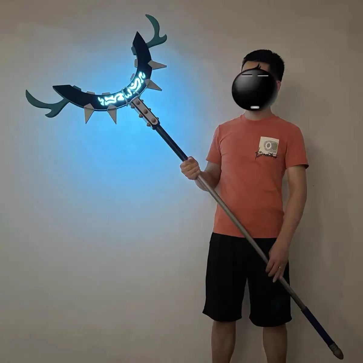 Zanka Nijiku Luminous Staff Weapons Anime GACHIAKUTA Cosplay Prop Halloween Christmas Party Costume Accessories For Comic Con 4
