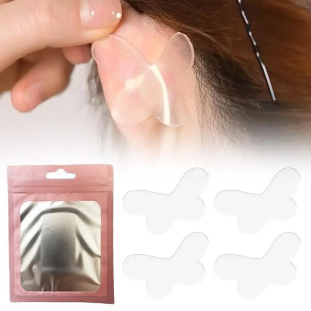 Invisible Ear Correction Patch Solve Big Ear Problem, Invisible Elf Ear Tapes Painless Silicone Cosmetic Ear Stickers For A J1K8