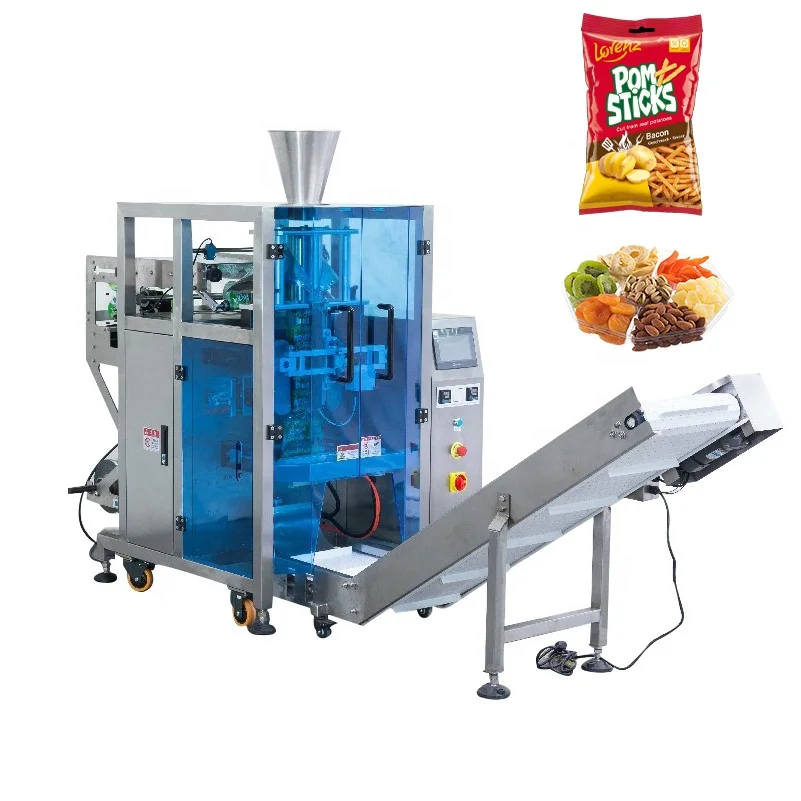 Vertikale Flüssigchips-Verpackungsmaschinen für Lebensmittel, für Getreidebrot, für Eis, Süßigkeiten, Kekse, Saft, Honig, Ketchup, Saucenbeutel, Beutel