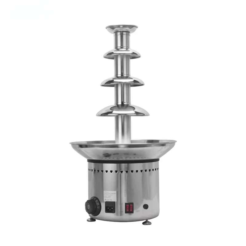 4 layer commercial Chocolate Fountain machine/Hot pot sesame sauce waterfall Machine