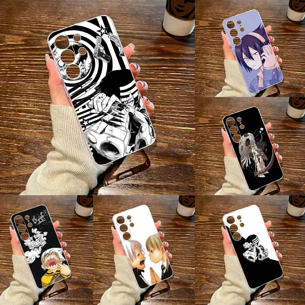 SOUL EATER JP Manga Anime Phone Case For Samsung S25,24,21,22,23,30,Ultra,20,Plus,Fe,Lite,Note Transparent Cover