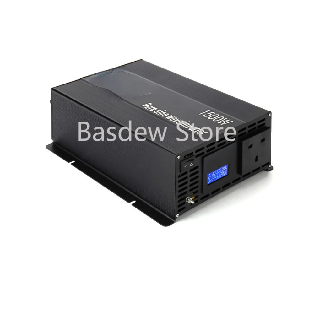 1500W Pure Sine Wave Inverter Inverter Vehicle-Mounted Home Use RV off-Grid Pure Sine Wave Inverter