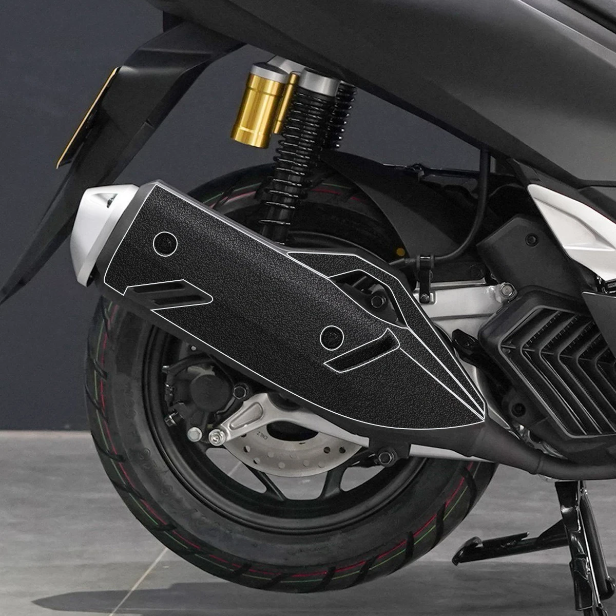 ل PCX 160 PCX160 2025 الدراجات النارية اكسسوارات ملصقات ثلاثية الأبعاد سميكة متجمد مجموعة كاملة واقية مقاوم للماء مقاومة للخدش ملصق مائي #5