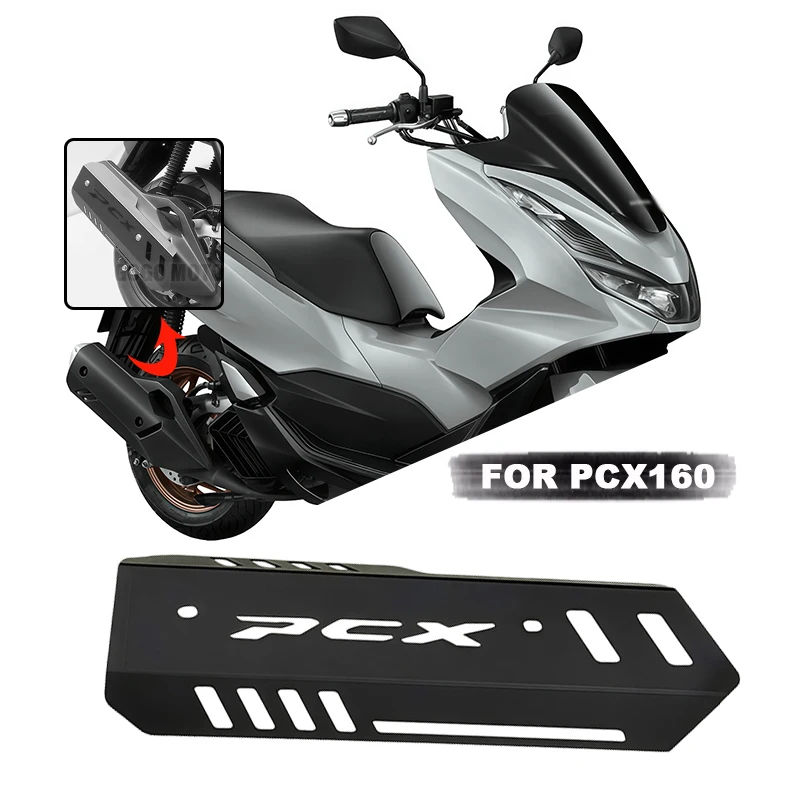 

PCX Accessories Exhaust Pipe Protector Heat Shield Cover Guard Anti-scalding Cover For Honda PCX160 PCX 160 pcx160 Motorcycle
