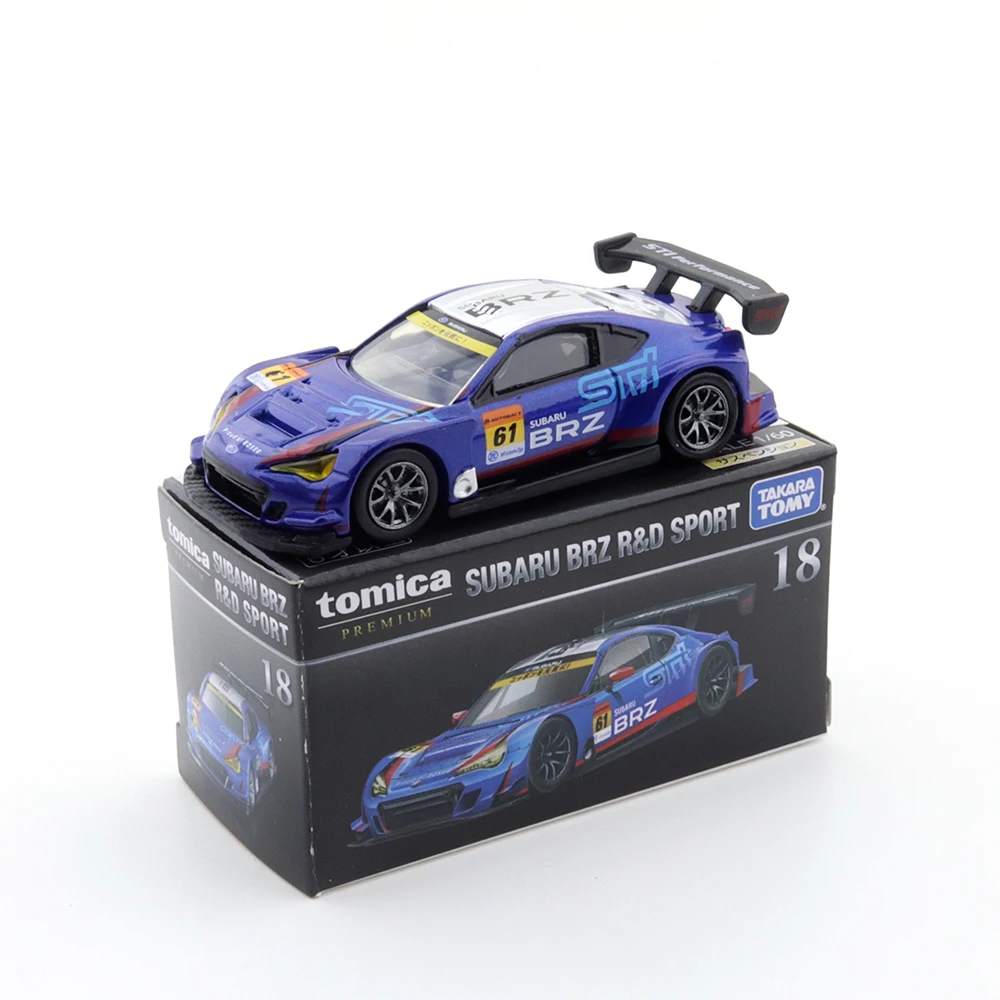 

Takara Tomy Tomica Premium 18 Subaru BRZ R & D спортивный автомобиль 1/60 металлическая модель литая под давлением