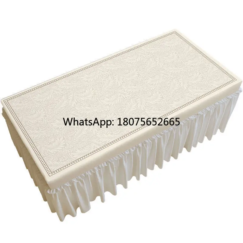 European style coffee table tablecloth waterproof oil-proof no-wash oven mitts rectangular cover
