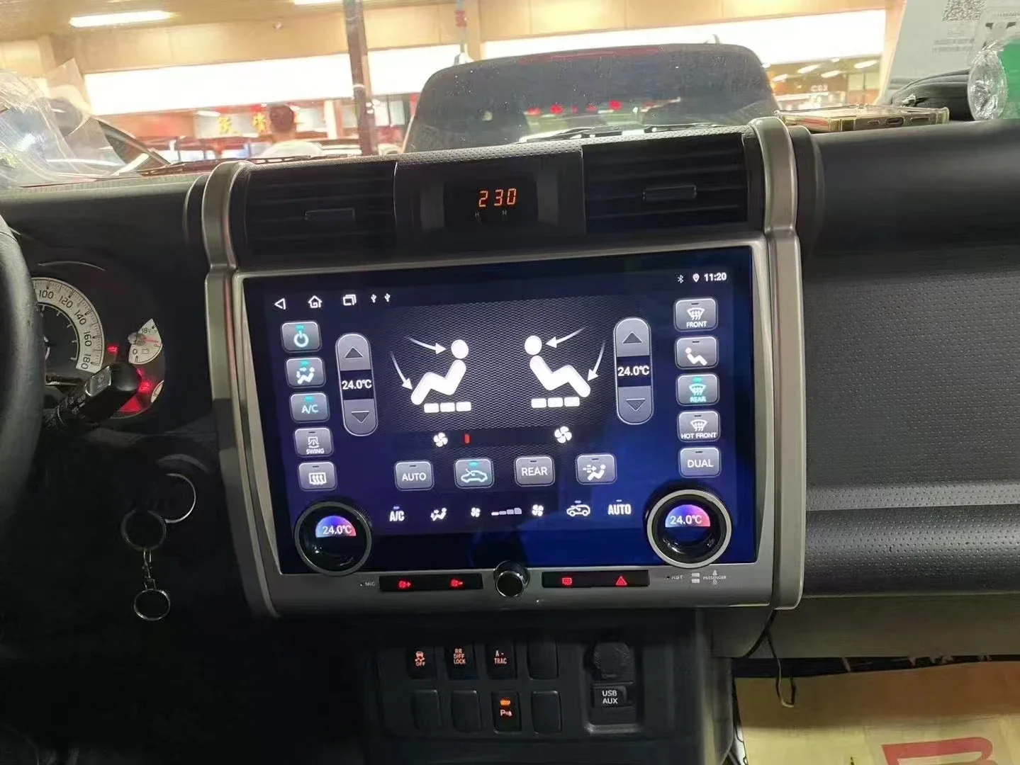 

Для Toyota FJ Cruiser J15 2007-2020 Android автомобильный радиоприемник мультимедийный плеер Carplay кондиционер экран управления навигация 13,3 дюйма