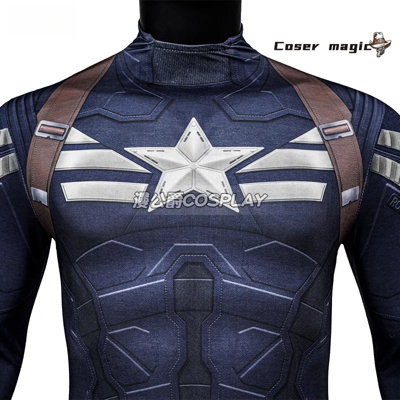 El soldado de invierno ‌ Traje sigiloso gorra Cosplay disfraz monos Halloween carnaval fiesta Navidad juego ropa de rol