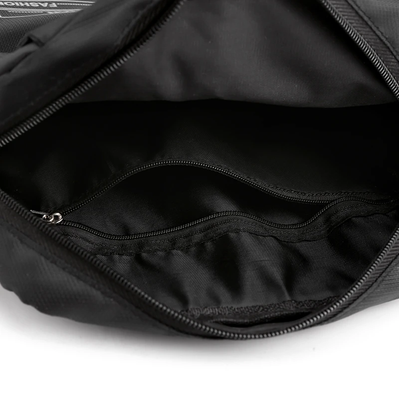 Waterproof Oxford Sling Bag Men Anti-Theft Crossbody Messenger Multi-Pocket Phone Pouch Daily Commute Travel Small Zipper Should