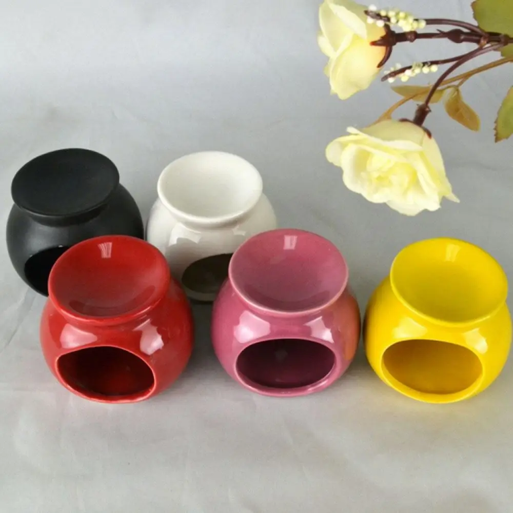 Elegant Ceramic Aroma Burner Minimalist Incense Holder Household Scent Diffuser Decorative Crafts Desktop Accessories