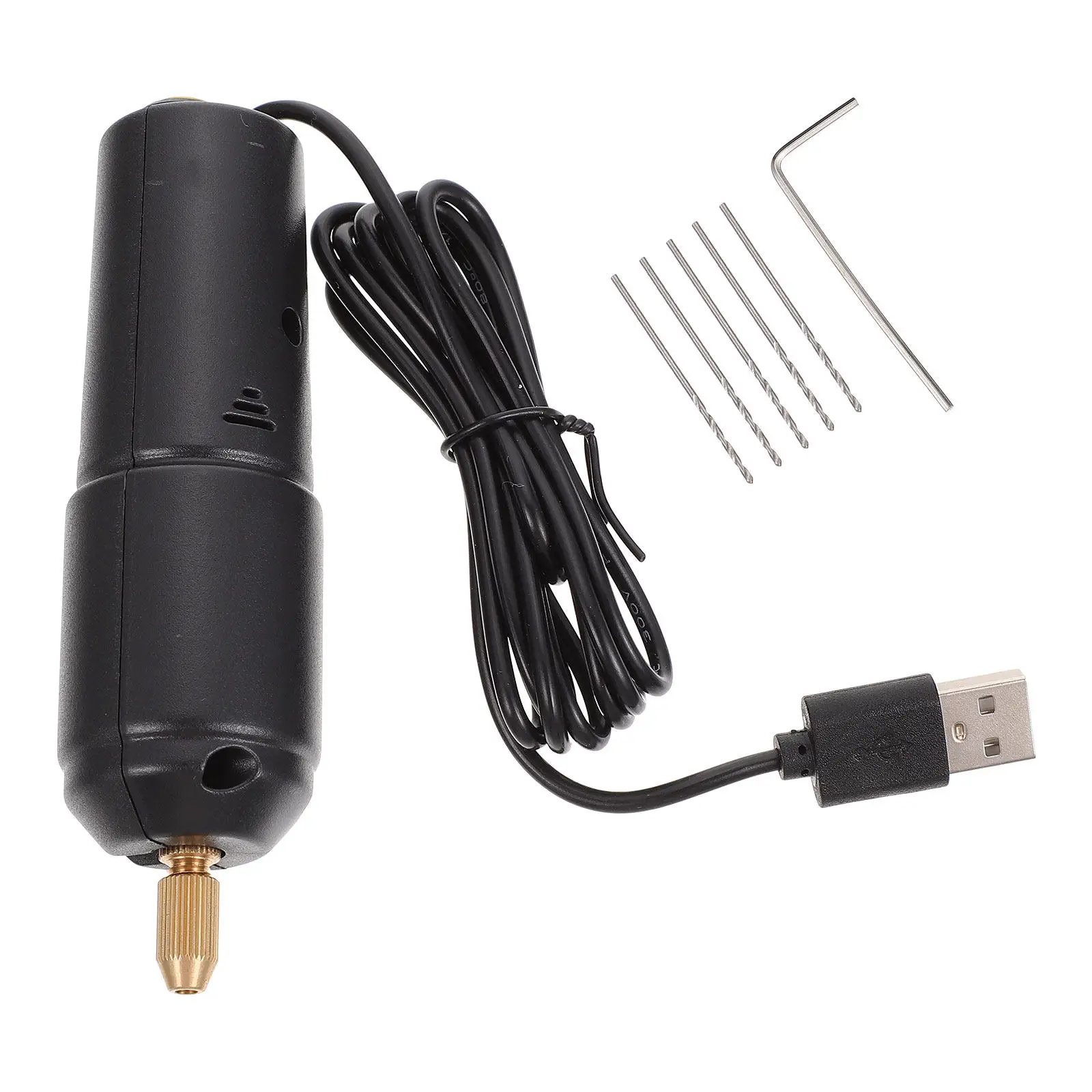 

Набор из 1 шт. портативной электрической дрели-шуруповерта с USB-зарядкой, компактный размер, для перфорации дерева и пластика 8 мм, для DIY проектов