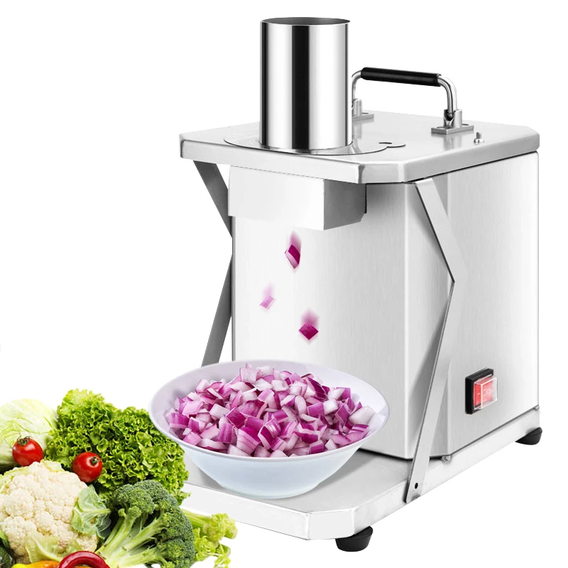 

Dicer Sausage Cube Carrot Potato Radish Cucumber Yam Dicing Cutting Machine Small Desktop Vegetable Cutter for Kitchen