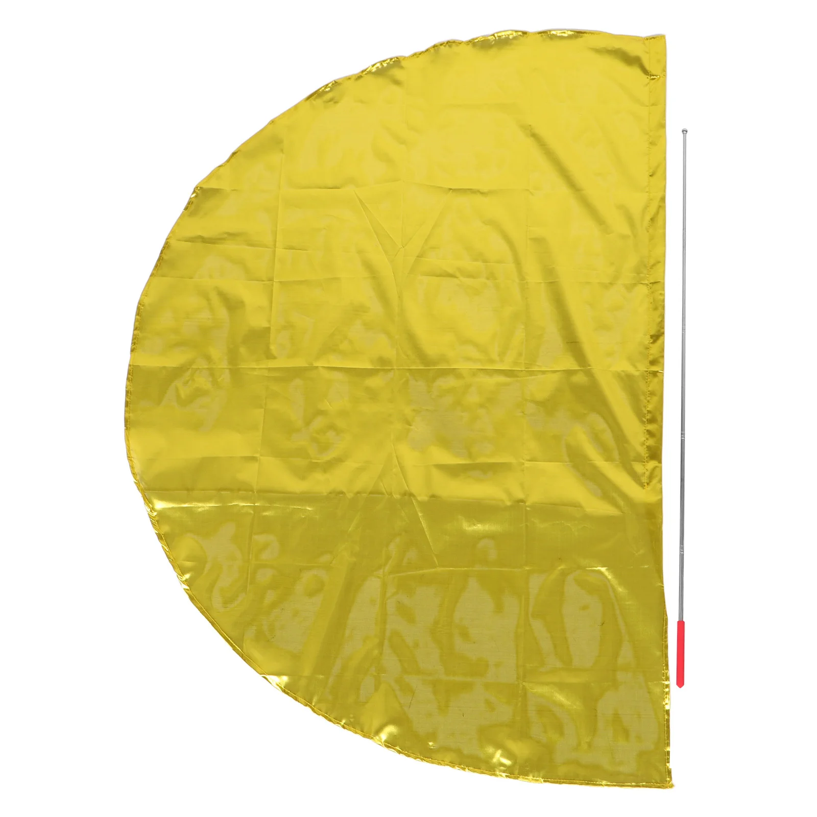 

Semicircle Design Dance Performance Church Outdoor Events Praise Flags Hand Held Flame Style Cheer Flags