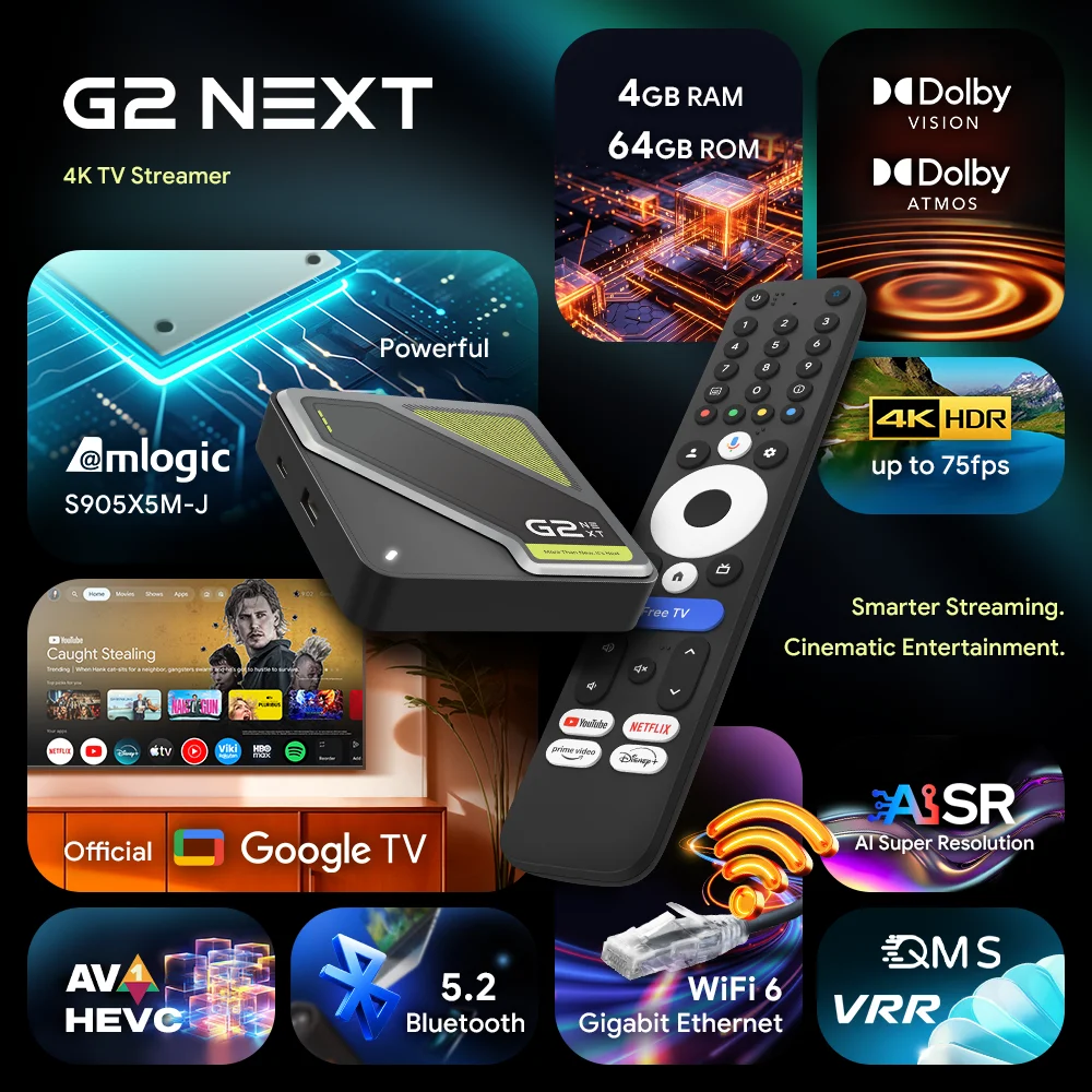 جهاز استقبال تلفزيوني G2 NEXT  - مراجعة Home Cinema Media Player وسعره