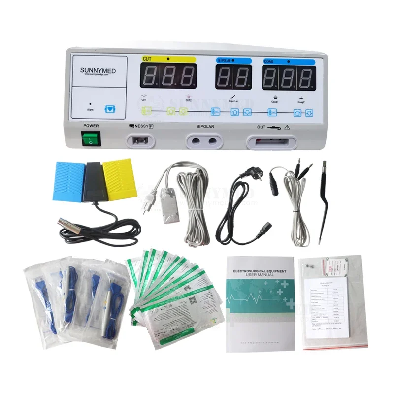 

SY-I081V Five Functions High Frequency Electrosurgical Generator Unit Digital Surgical Equipment for Veterinary