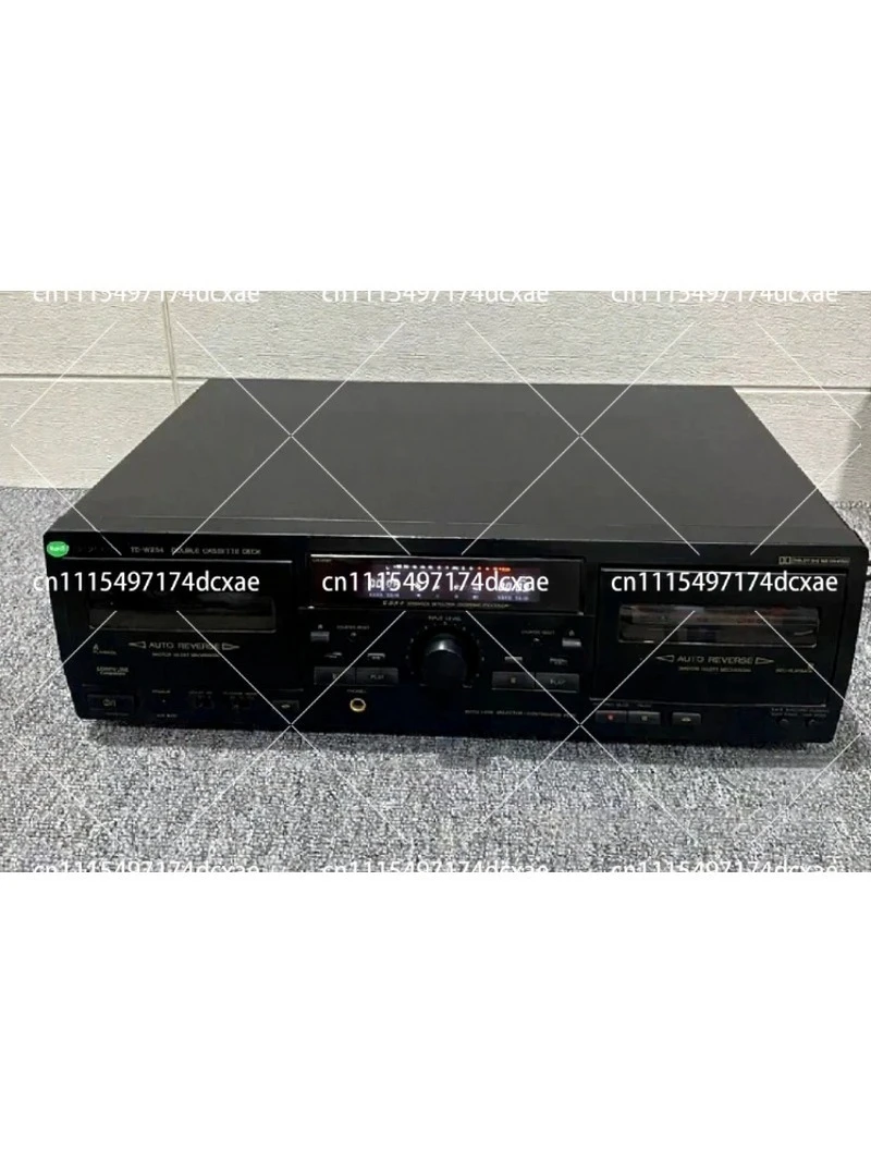 Dual Cassette Deck Recorder Auto Reverse 2-Way Tape Player Hi-Fi Stereo Sound Vintage Audio Equipment
