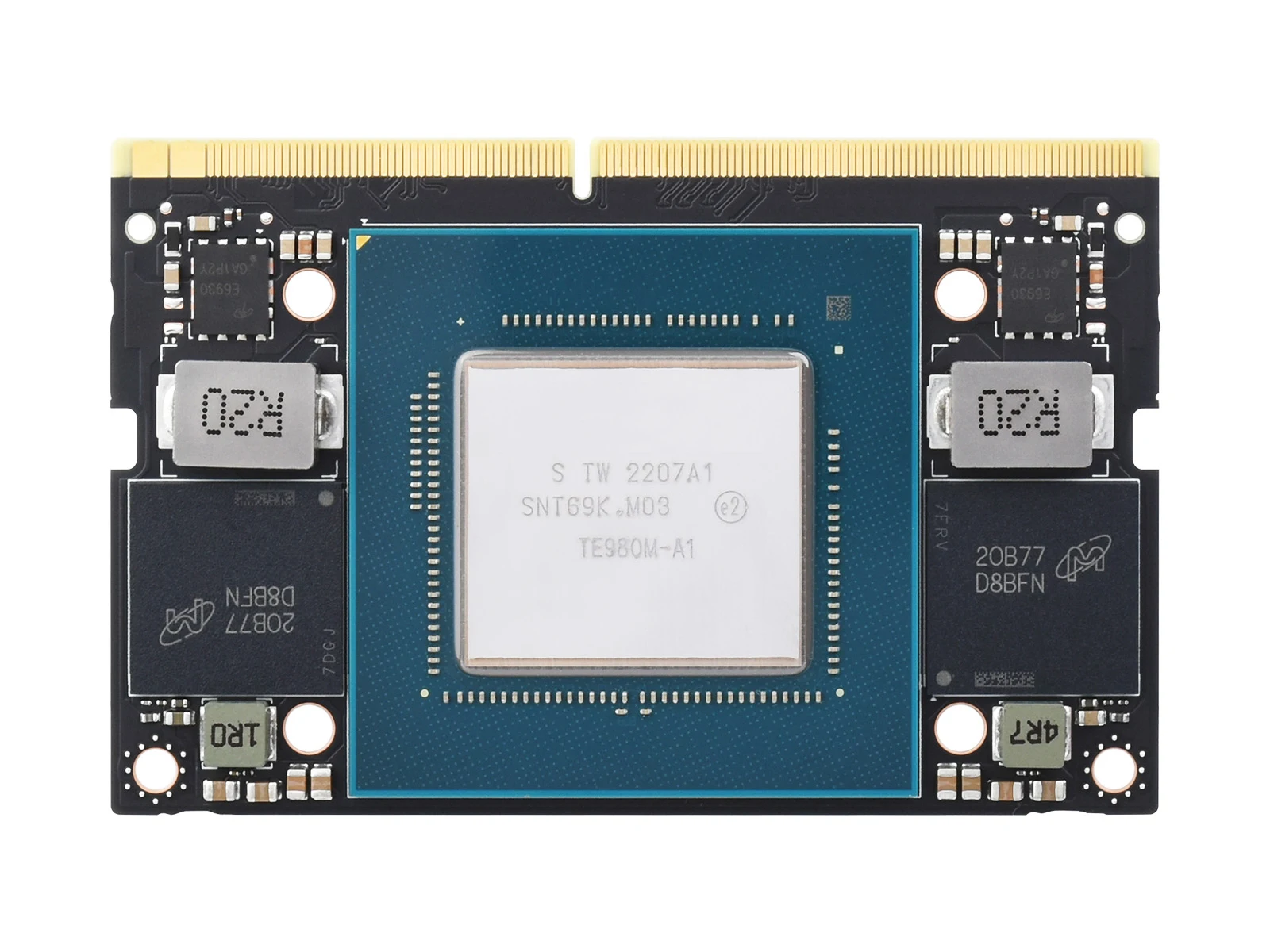 โมดูลการพัฒนา NVIDIA Jetson Orin NX AI, ระบบบนโมดูล, ขนาด NANO, 16GB 128-bit LPDDR5, สูงสุด 100TOPS 900-13767-0000-000