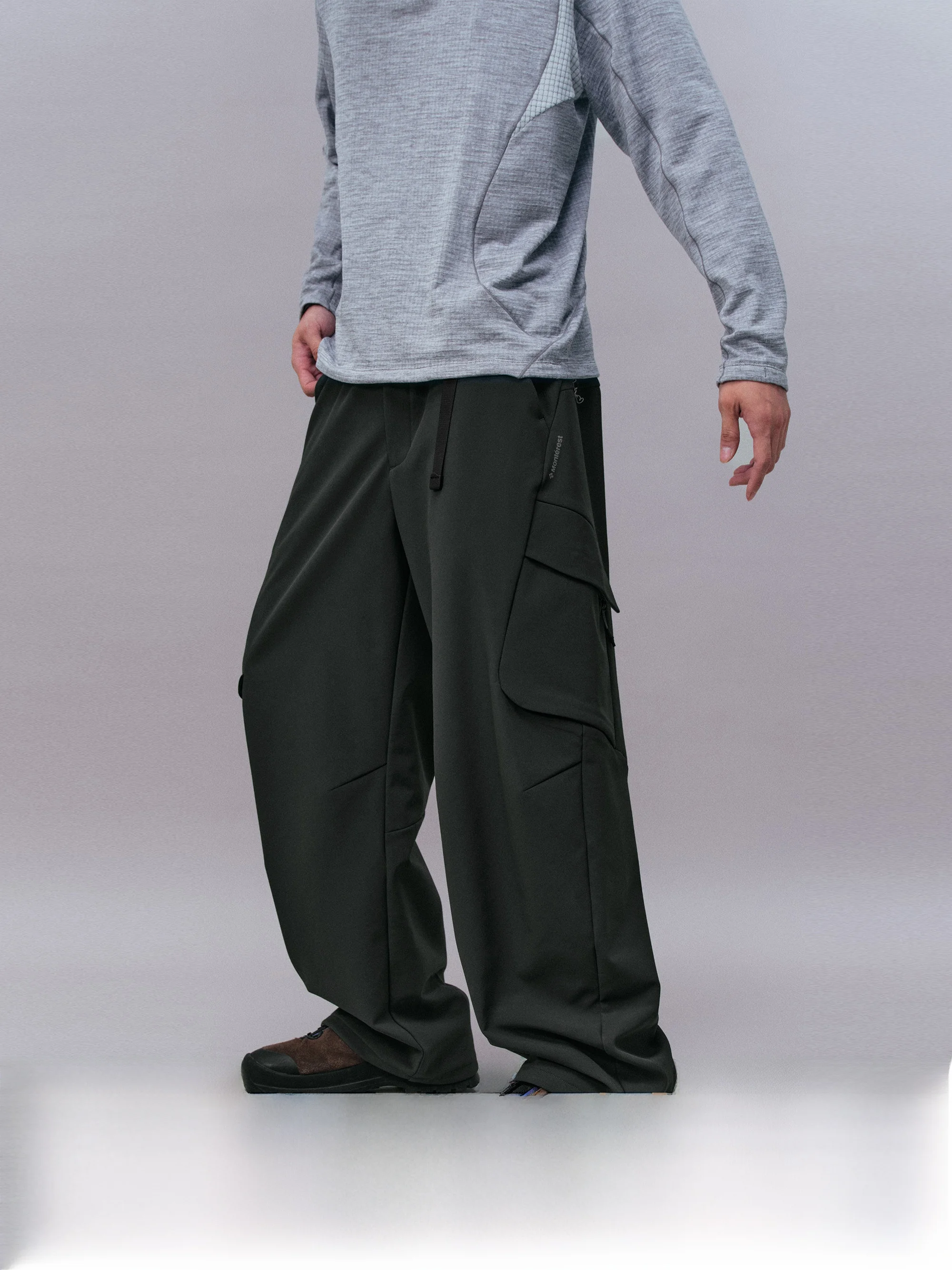 

Брюки для активного отдыха Monterest Softell: рабочие, с флисовой подкладкой, водонепроницаемые, дышащие, повседневные