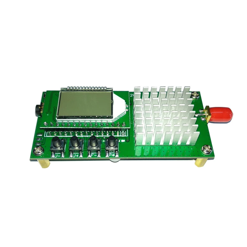 Imagem -03 - Áudio Estéreo Módulo Transmissor fm sem Fio Rural Broadcasting 76108 Mhz Digital Flat Panel Display f Ham Amp Rádio 1w 2w Dc12v