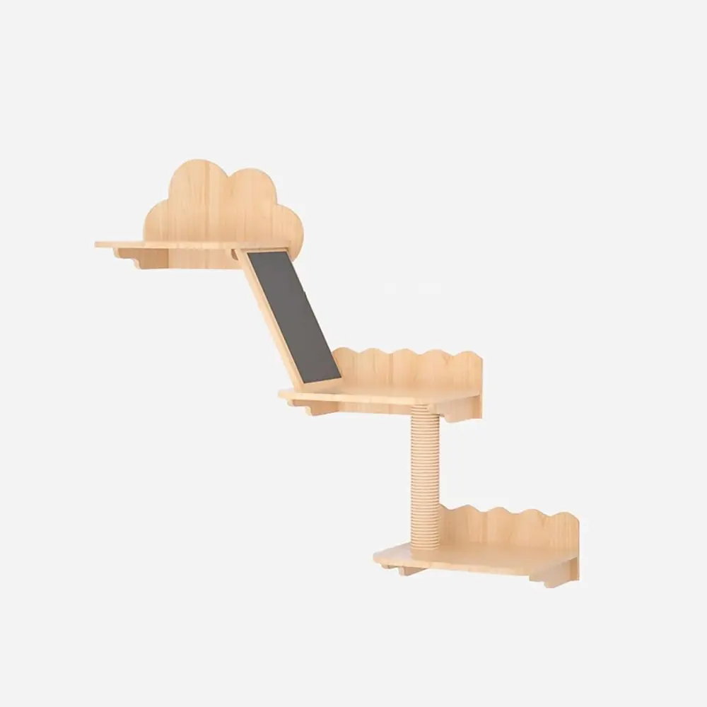 

Настенные полки для скалолазания, настенные полки для кошек, лестницы для кошек с сизалевой когтеточкой, кошачье дерево в мостовом стиле для игр, гостиной и