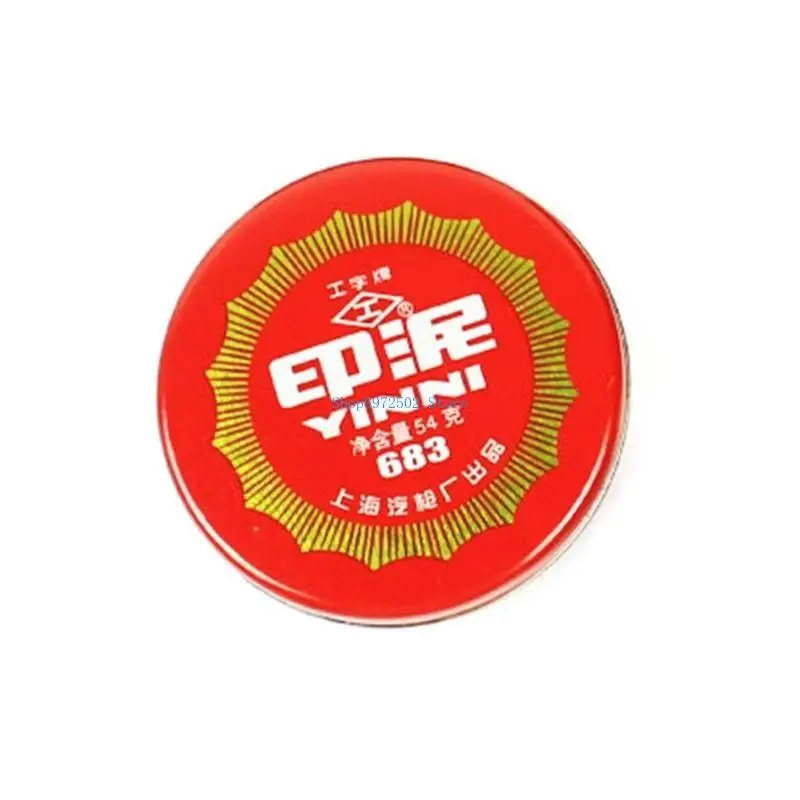 Y3NC Red Pad Stamp In Finger Pad Pad Stamp Finger Pad