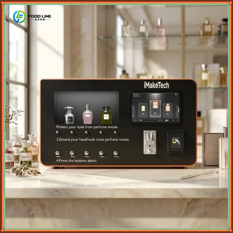 Perfume Vending Machine for Wall Mounted Setup with Plug and Play Design FL Customized