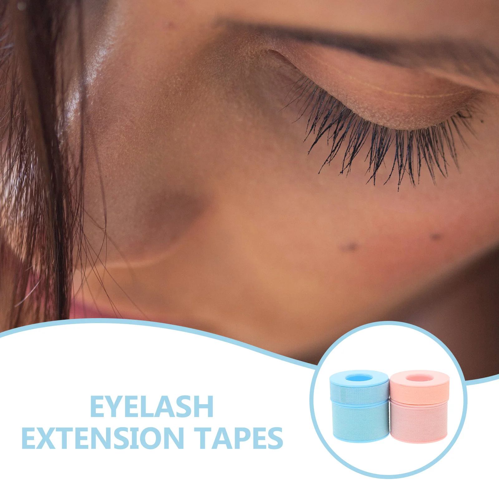 

4Pcs Eyelash Extension Tapes Waterproof Adhesive Lash Tape Breathable Lash Grafting Tape for Women DIY Salon Eyelash Tapes