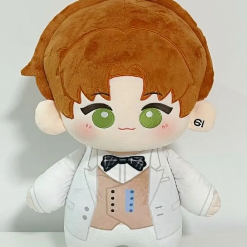 

40CM Anime Light and Night Jesse Cotton Doll Girl Stuffed Toys Student Plush Doll Adorable Delicacy Furry Ears Christmas Gift